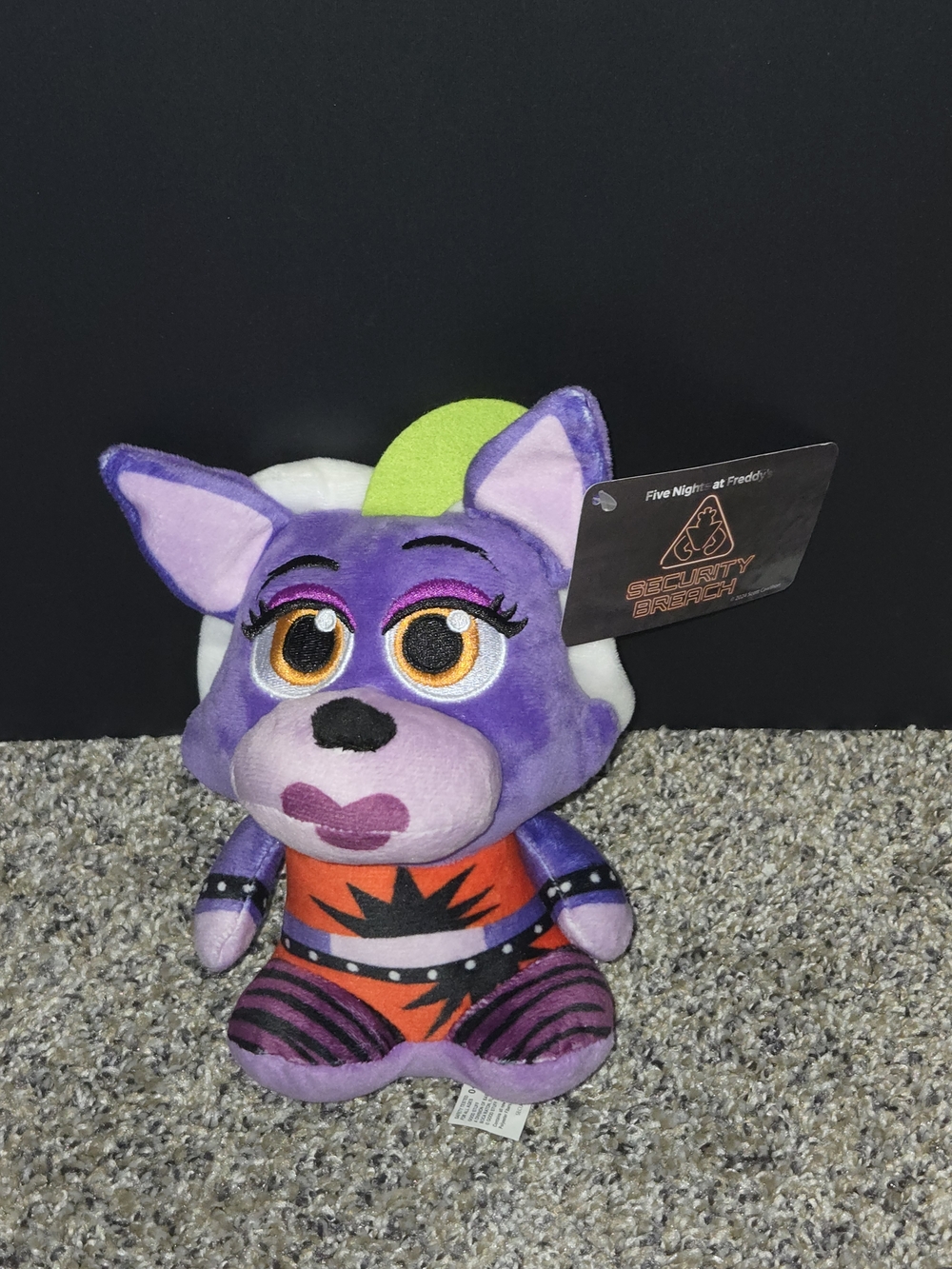 Five Nights At Freddy's FNAF Security Breach Roxanne Roxy Wolf Plush 7"